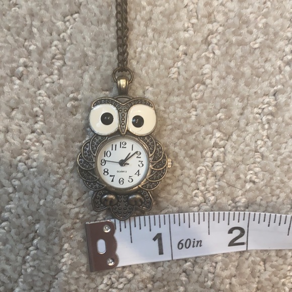 3 for $20💎Owl clock necklace - Picture 5 of 6